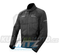 Bunda na motorku EIGHT All Seasons Textile - černá - velikost S