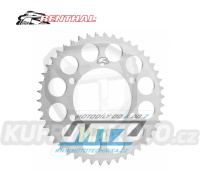 Rozeta řetězová (převodník) Dural 0488-42zubů Renthal 184A-530-42T - Kawasaki GPZ550 Unitrack + GPZ400 + KZ550 + KZ650 + KZ750 + KZ1000 + Z550 + Z650 + Z750 + ZR550 + ZR400 + Z650SR + ZXR750 + ZX9R Ninja + ZRX1200 + ZX12R Ninja + ZZR1200 Ninja