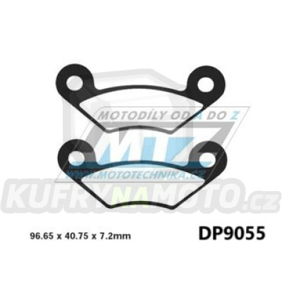 Destičky brzdové DP9055-STA - směs sinter