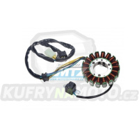 Stator generátoru (alternátor) - Suzuki DRZ400 / 00-22 + DRZ400S+DRZ400SM + DRZ400E / 00-07 + DRZ250 / 01-07 + Kawasaki KLX400R+KLX400SR / 03-04