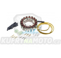 Stator generátoru (alternátor) - Honda VF700S Sabre + VF750S Sabre + VF1100C Magna + VF1100S Sabre + XL600V Transalp + XRV650 Africa Twin + BMW F650