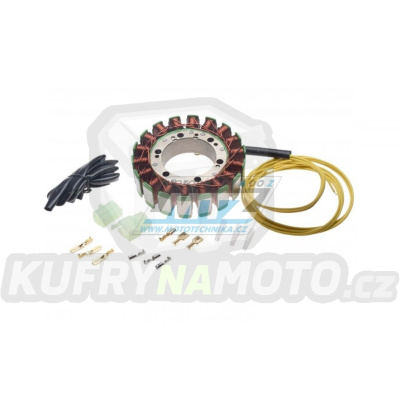 Stator generátoru (alternátor) - Honda VF700S Sabre + VF750S Sabre + VF1100C Magna + VF1100S Sabre + XL600V Transalp + XRV650 Africa Twin + BMW F650