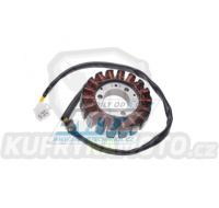 Stator generátoru (alternátor) - Honda FES125 Pantheon + SES125 Dylan + SH125 + XL125V Varadero + FES150 Pantheon + SES150 Dylan + SH150 + NSS250 Jazz + CBR400RR + FL400R Pilot + NT400 Bros + VFR400R + Peugeot SV250 + Piaggio X9 250