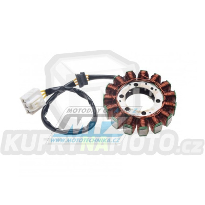 Stator generátoru (alternátor) - Aprilia RSV4 1000 / 11-25 + RSV4 1100 / 19-21 + Tuono1000 / 11-15 + Tuono 1100 / 15-21 + Kawasaki ZX10 Ninja / 06-07