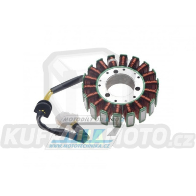 Stator generátoru (alternátor) - Suzuki GSR600 / 06-08 + GSXR600 / 01-05 + GSXR750 / 00-05 + GSXR1000 / 01-04
