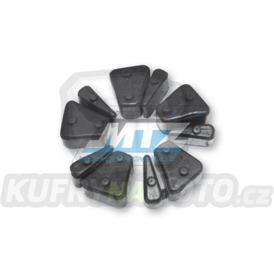 Gumy zadního kola/Silentbloky rozety (sada 5ks) Honda CB450 + CB500 + CB600F Hornet + CBR600F + CB750 + CB900F Hornet + CBR900RR + CMX450 + VF500/1000 + VFR750