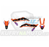 Polepy na motocykl (sada polepů Dream5) KTM SX+SXF / 23-24 + EXC+EXCF / 24-25 - typ polepů Dream5
