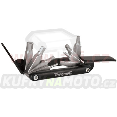 multitool SLIMLINE 12 TORQUE, OXFORD (12 nástavců, skládací)