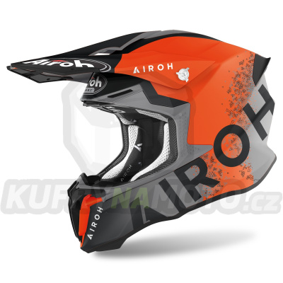přilba TWIST 2.0 Bit, AIROH (oranžová matná) 2023