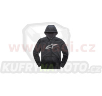 mikina AGELESS II FLEECE, ALPINESTARS (černá/bílá)