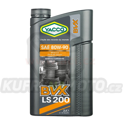 Převodový olej YACCO BVX LS 200 80W90 2L