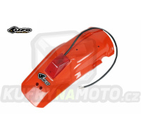 Blatník zadní se světlem Honda XR600R / 88-02 - barva červená (červená Honda 1990)