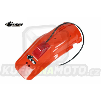 Blatník zadní se světlem Honda XR600R / 88-02 - barva červená (červená Honda 1990)