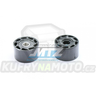 Rolna řetězu včetně ložisek (průměr 38mm / šířka 23mm) - černá