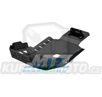 Kryt pod motor hliníkový Dual Sport - BMW F750GS+F850GS / 16-20 - barva černá