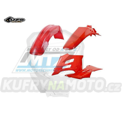 Sada plastů Gas-Gas EC125+EC200+EC250+EC300 / 00-06 - originální barvy - oem - červeno-bílá