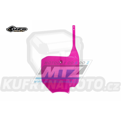 Tabulka přední Honda CR80 / 96-02 + CR85 / 03-07 + CRF150R / 07-25 - barva růžová
