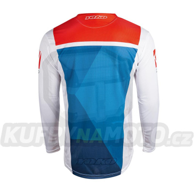 Motokrosový dres YOKO KISA modrý / červený M