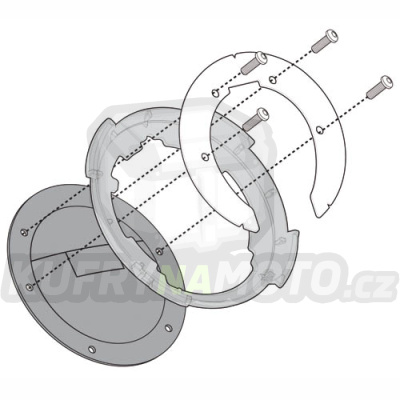 Montážní sada – nosič držák tankvaku Tanklock Givi BMW S 1000 R 2014 – 2016 G1688- BF 22