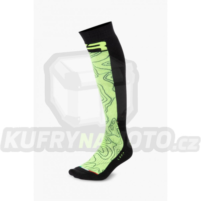 Motocyklové podkolenky VR EQUIPMENT DRY FIT EQUSOMX00928 černo/fluo žluté