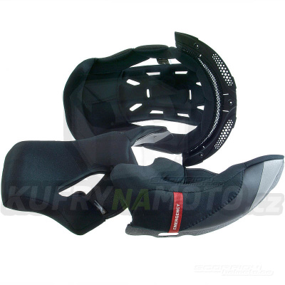 Interiér do přilby SCORPION EXO-520/EVO AIR HOOK grafický