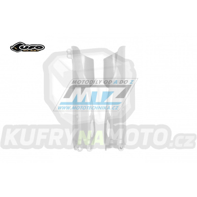 Kryty předních vidlic Honda CRF450R / 19-25 + CRF250R / 19-25 + CRF250L+CRF300L - barva bílá