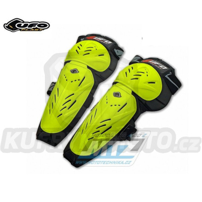 Chrániče kolen UFO Limited - žluté Fluo
