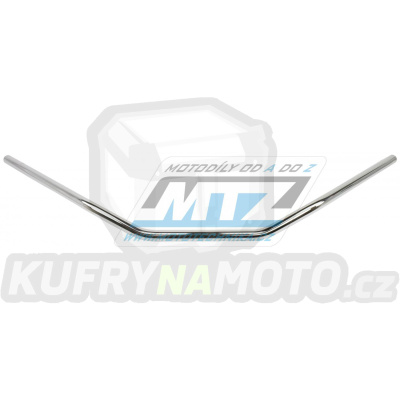 Řídítka TRW Lucas Custom Roadstar Wide Steel 22mm MCL134SC - chromovavé