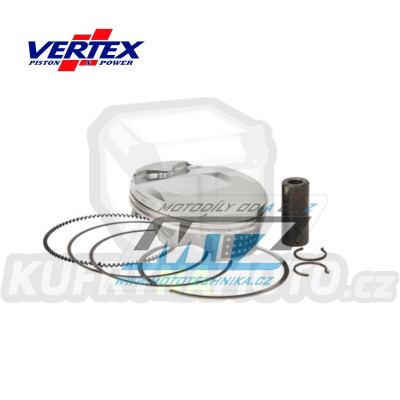 Pístní sada KTM 250SXF / 13-15 + 250EXCF / 14-23 + Husqvarna FC250 / 14-15 + FE250 / 14-23 + Husaberg FE250 / 14 + Gas-Gas EC250F / 21-23 - (265cc) vrtání 81mm (Vertex 23867C)