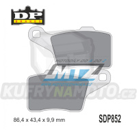 Destičky brzdové DP Brakes pro sněžné skútry - směs Premium Sinter H++