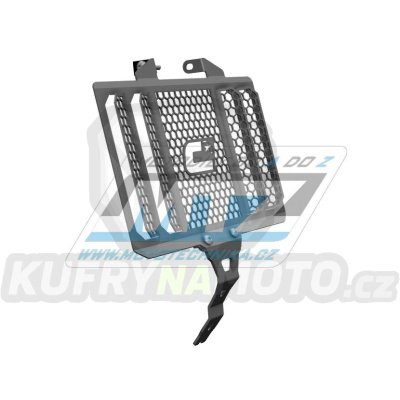 Kryty chladičů ocelové Dual Sport - Honda NC750X / 16-23 + NC750X DCT / 21-23 - barva černá