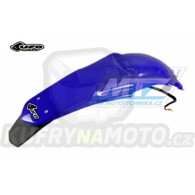 Blatník zadní s LED světlem Yamaha YZ125+YZ250 / 02-14 - barva modrá