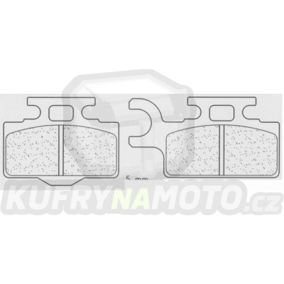 Brzdové destičky CL BRAKES 1034 X1