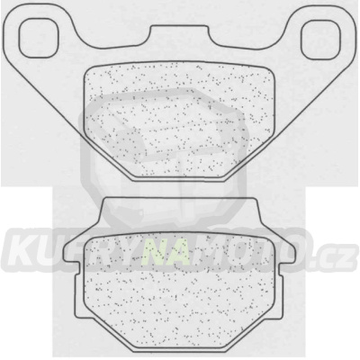 Brzdové destičky CL BRAKES 3012 SC