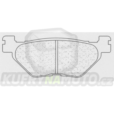 Brzdové destičky CL BRAKES 1084 RX3