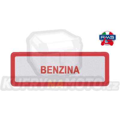 Štítek RMS 142721080 "Benzina" (10 kusů)