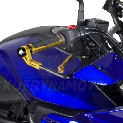 HLINÍKOVÝ KONEC PÁČEK MODRÝ pár Barracuda Yamaha MT - 09 850 2017