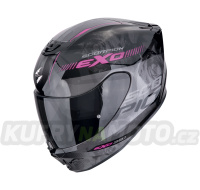 Moto přilba SCORPION EXO-391 AVA černo/růžová