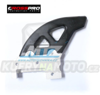 Kryt zadního kotouče KTM 125SX+144SX+150SX+250SX + 250SXF+350SXF+450SXF+505SXF + 125+200+250+300EXC + 250+350+400+450+500+525+530EXCF + Husqvarna TC125+TC250+FC250+FC350+FC450 + TE125+TE250+TE300+FE250+FE350+FE450+FE501 + Sherco - černý