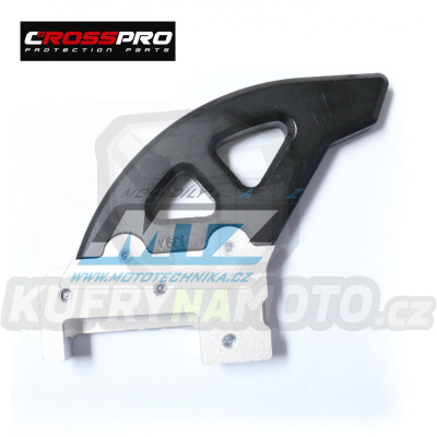 Kryt zadního kotouče KTM 125SX+144SX+150SX+250SX + 250SXF+350SXF+450SXF+505SXF + 125+200+250+300EXC + 250+350+400+450+500+525+530EXCF + Husqvarna TC125+TC250+FC250+FC350+FC450 + TE125+TE250+TE300+FE250+FE350+FE450+FE501 + Sherco - černý
