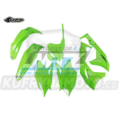 Sada plastů Kawasaki KXF250 / 17 - barva zelená