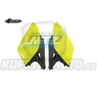 Bočnice Suzuki RMZ250 / 10-18 - barva FLUO žluto-černá (neon žluto-černá)