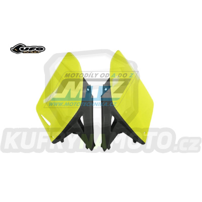 Bočnice Suzuki RMZ250 / 10-18 - barva FLUO žluto-černá (neon žluto-černá)