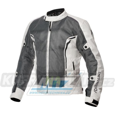 Bunda na motorku Adrenaline MeshTec 2.0 - šedo-černá - velikost 3XL