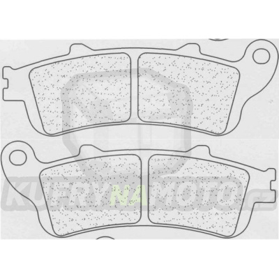Brzdové destičky CL BRAKES 3026 MSC