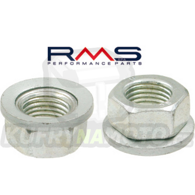 Rear pulley nut RMS 121850280 M12x1,25 (1 kus)