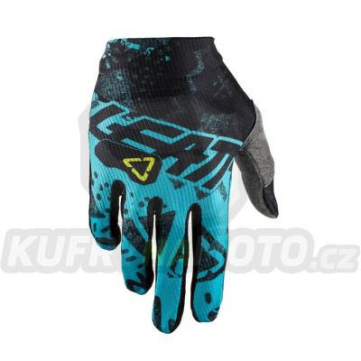 LEATT rukavice CROSS MODEL GPX 1.5 GRIPR TECH BLUE barva modrá/černá velikost S