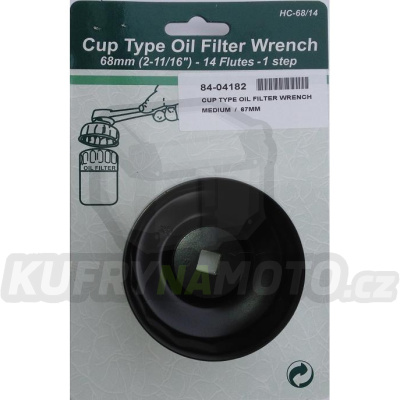 Klíč na olejové filtry 68mm-7223308- výprodej klíč na olejové filtry 68mm
