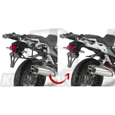 Montážní sada držák – nosič kufru bočních Givi Honda Crosstourer 1200 2012 – 2017 G762- PLR 1110