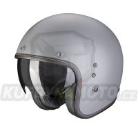 Moto přilba SCORPION BELFAST EVO solid matná cementově šedá